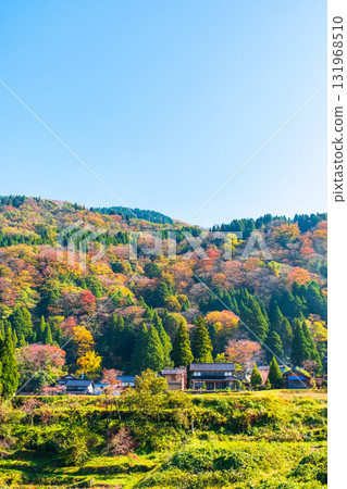 Country landscape in autumn 131968510