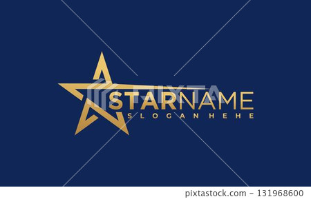 Modern star logo 131968600