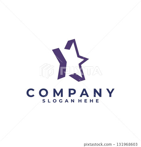 Modern star logo 131968603