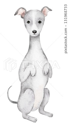 Hand painted watercolor Bull Terrier sitting in gentle beige tones. Ideal for pet prints, cards, textile designs, and creative projects for dog lovers and handmade art collections. Hand painted watercolor Bull Terrier sitting in gentle beige tones. Ideal for pet prints, cards, textile designs, and creative projects for dog lovers and handmade art collections. 131968733