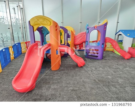 his is kids' playground indoor situation  131968793