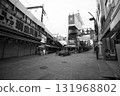 Ameyoko in the early morning (2015) [black and white photo] 131968802