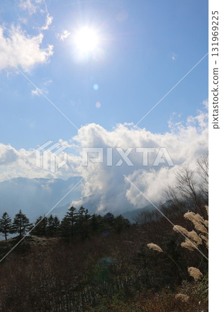 Ishizuchi mountain system in autumn Ishizuchi mountain system in autumn 131969225