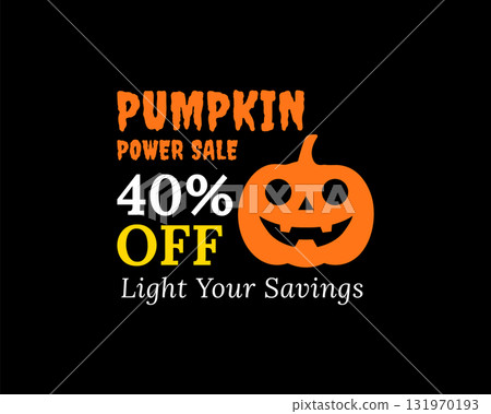 Halloween pumpkin power spooky forty percent sale Halloween pumpkin power spooky forty percent sale 131970193