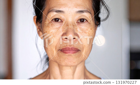 Senior women and skin concerns 131970227