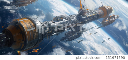 近未來科技開啟的人類太空探索與未來文明圖景 近未來科技開啟的人類太空探索與未來文明圖景 131971390