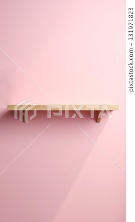 Minimalist Wooden Shelf 131971823