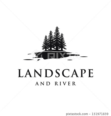 River Logo vector icon illustration design template River Logo vector icon illustration design template 131971839
