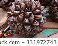 Nypa fruticans, nipa palm or mangrove palm fruit 131972743