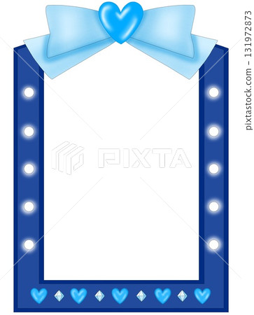 Dresser frame ribbon light blue blue Dresser frame ribbon light blue blue 131972873