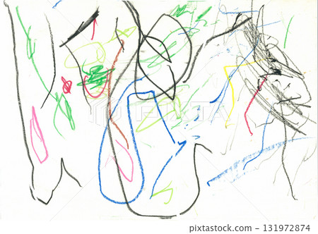 Children's graffiti 131972874