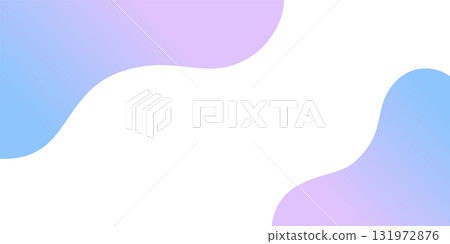 Light blue and purple wave pattern background material illustration 131972876