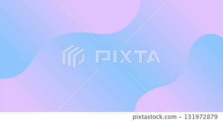 Light blue and purple wave pattern background material illustration Light blue and purple wave pattern background material illustration 131972879