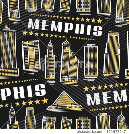 Vector Memphis Seamless Pattern Vector Memphis Seamless Pattern 131972947