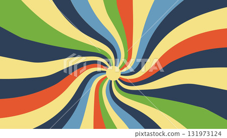 70s Swirl Groovy Starburst 70s Swirl Groovy Starburst 131973124