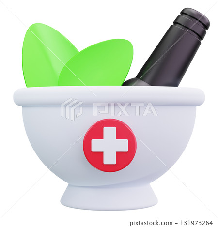 Herbal Medicine Bowl 131973264