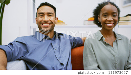Portrait, team selfie or creative business people in office lounge with journalists or friends. Man, woman and picture of staff together for collaboration, photo and about us with news reporters Portrait, team selfie or creative business people in office lounge with journalists or friends. Man, woman and picture of staff together for collaboration, photo and about us with news reporters 131973637
