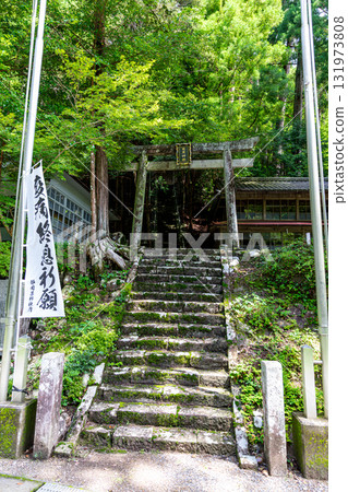 Kajishima, Morimachi, Shuchi District, Shizuoka Prefecture: Mountain village scenery Kajishima, Morimachi, Shuchi District, Shizuoka Prefecture: Mountain village scenery 131973808