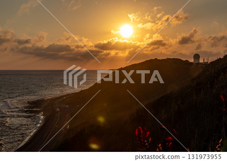 Omaezaki, Omaezaki City, Shizuoka Prefecture, Pacific Ocean scenery 131973955