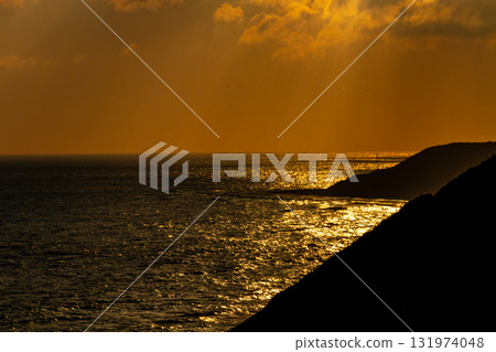 Omaezaki, Omaezaki City, Shizuoka Prefecture, Pacific Ocean scenery Omaezaki, Omaezaki City, Shizuoka Prefecture, Pacific Ocean scenery 131974048