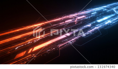 High tech background 131974340