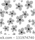 Abstract floral background. Modern design template for decoration design. Beautiful floral 131974740