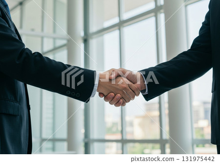 商務握手 — — 信任與夥伴關係的象徵 商務握手 — — 信任與夥伴關係的象徵 131975442