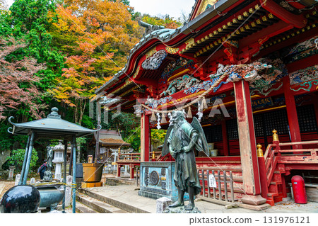 [Tokyo] The gorgeously decorated main shrine of Takao-san Yakuo-in Temple 131976121