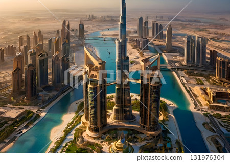 buildings of skyscrapers and architecture 131976304