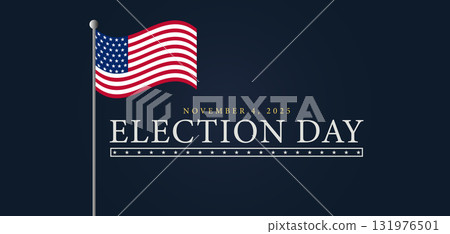 Democracy A Textual Illustration for the 2025 US Election Day 131976501