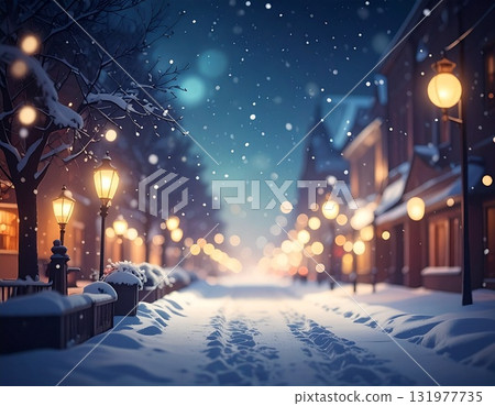 [AI-generated image] Christmas Silent Night scene 131977735