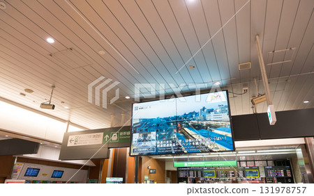 Going through the Shinkansen ticket gate at JR Omiya Station, Omiya, Saitama Prefecture 131978757