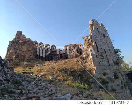 Delhi , India - Tughlakabad Fort Delhi , A picture of Tughlakabad Fort in Delhi dec 10 2024 Delhi , India - Tughlakabad Fort Delhi , A picture of Tughlakabad Fort in Delhi dec 10 2024 131978932