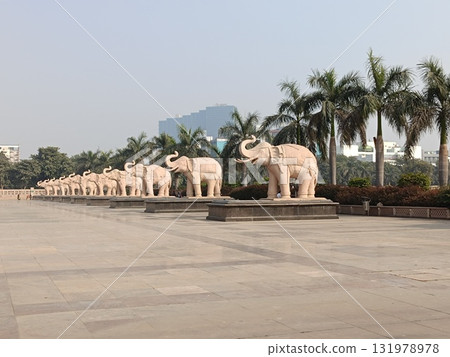 Noida , india- Elephant Statues , A picture of Elephant Statues in noida dec 21 2024 Noida , india- Elephant Statues , A picture of Elephant Statues in noida dec 21 2024 131978978