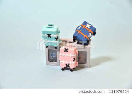 Image of a discarded carry bag (garbage problem) Image of a discarded carry bag (garbage problem) 131979404