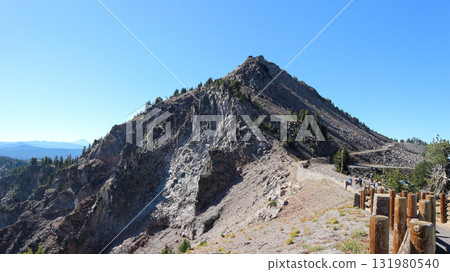 俄勒岡州南部火山口湖國家公園的火山口湖 131980540