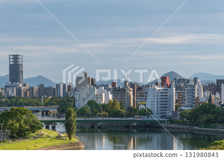 Landscape with river 131980843