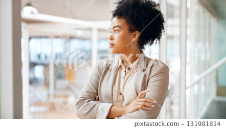 Business, thinking and woman with arms crossed, solution and career with employee, decision or opportunity. Person, consultant or worker with memory, idea or remember with problem solving or planning Business, thinking and woman with arms crossed, solution and career with employee, decision or opportunity. Person, consultant or worker with memory, idea or remember with problem solving or planning 131981814