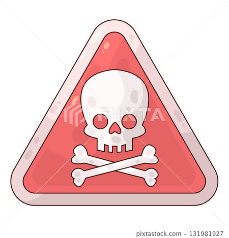 illustration of Danger Sign 131981927