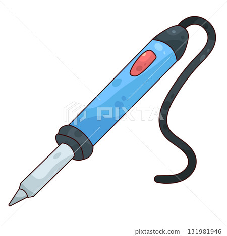 illustration of Soldering Iron 131981946