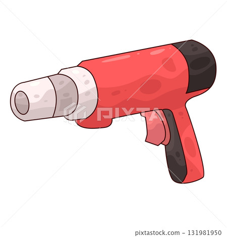 illustration of Heat Gun illustration of Heat Gun 131981950