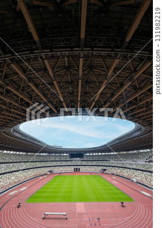 [Vertical photo] National Stadium 131982219