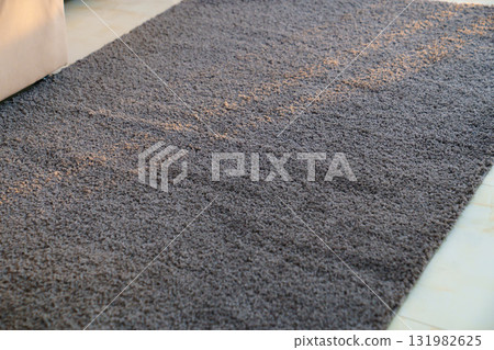 gray Interior pile carpet. gray Interior pile carpet. 131982625