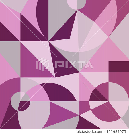 Abstract pattern of arbitrary geometric shapes. Abstract background for creative interior design, murals, prints, covers, banners and creative ideas 131983075