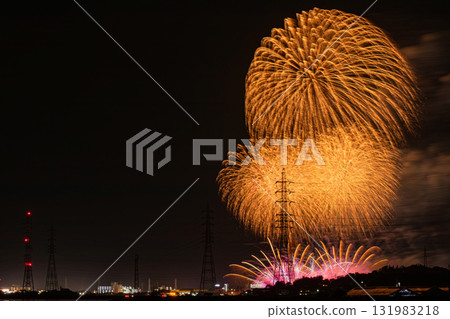 田原市（愛知縣）渥美半島煙火大會場景 131983218