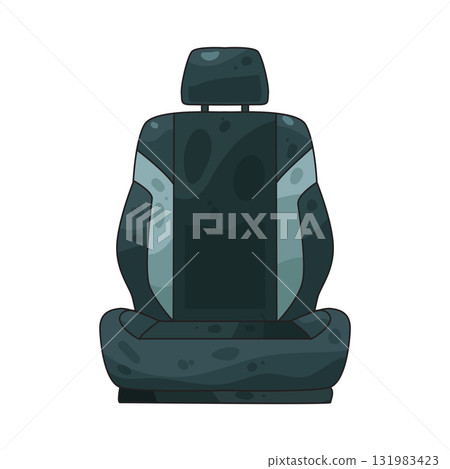illustration of Car Seat 131983423