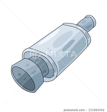 illustration of Exhaust illustration of Exhaust 131983442