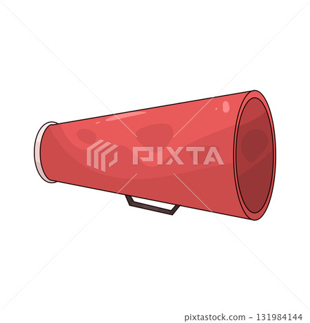 illustration of Bullhorn 131984144