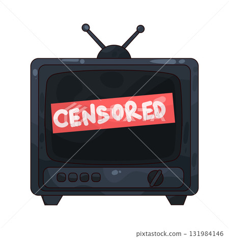 illustration of Censored illustration of Censored 131984146