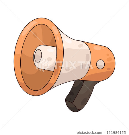 illustration of Megaphone illustration of Megaphone 131984155